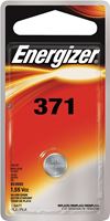 Energizer 371BPZ Coin Cell Battery, 1.5 V Battery, 34 mAh, 371 Battery, Silver Oxide, Pack of 6