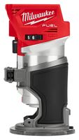 Milwaukee 2723-20 Compact Router, 18 V, 5 Ah, 1/4 in Collet, 10,000 to 31,000 rpm Load