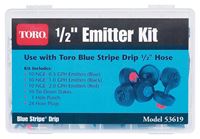 Toro 53619 Emitter Kit, For: Blue Strip Drip 1/2 in Tubing