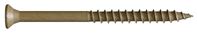 Camo 0356139 Deck Screw, #8 Thread, 2 in L, Bugle Head, Star Drive, Type 17 Slash Point, Carbon Steel, ProTech-Coated, 1750/PK