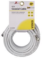 Zenith VG102506W RG6 Coaxial Cable, F-Type, F-Type