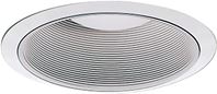 Halo Coilex 310W Baffle Trim, Phenolic Body, White