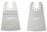 Milwaukee 49-25-2202 Scraper Variety Pack, 2 in, 1-5/8 in D Cutting, Stainless Steel