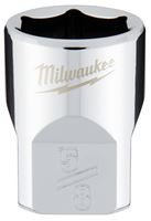 Milwaukee 45-34-9066 Socket, 5/8 in Socket, 3/8 in Drive, 6-Point, Chrome Vanadium Steel, Chrome