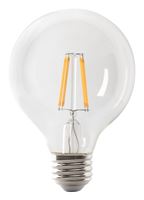 Feit Electric BPG2540/950CA/FIL LED Bulb, Globe, G25 Lamp, 40 W Equivalent, E26 Lamp Base, Dimmable, Clear