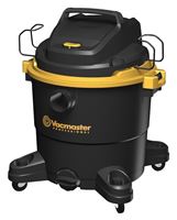 Vacmaster VJF912PF 0201 Wet and Dry Vacuum, 9 gal, 101 cfm Air, Fine Dust Cartridge, Foam Wet, 260 W, 120 V