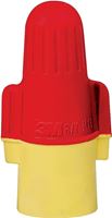 3M Performance Plus R/Y+ Wire Connector, 22 to 8 AWG Wire, Steel Contact, Red/Yellow