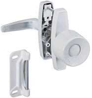 National Hardware V1307 Series N212-993 Knob Latch, Zinc, 5/8 to 1-3/8 in Thick Door