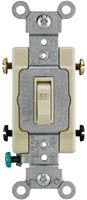 Leviton 54522-2I Switch, 20 A, 120/277 V, Lead Wire Terminal, NEMA WD-1, WD-6, Thermoplastic Housing Material
