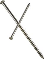 Simpson Strong-Tie S7SND1 Siding Nail, 7d, 2-1/4 in L, 304 Stainless Steel, Full Round Head, Annular Ring Shank, 1 lb