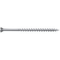 Camo 0350134S Screw, #8 Thread, 2 in L, Trim Head, Star Drive, Type 17 Slash Point, 316 Stainless Steel, 350/PK