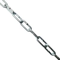 BARON 6201 Link Chain, 1/0 AWG, 250 ft L