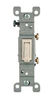 Leviton 1451-2T Switch, 15 A, 120 V, Push-In Terminal, Thermoplastic Housing Material, Light Almond