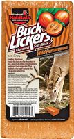 Evolved Habitats Buck Lickers EVO44099 Mineral Block, Persimmon Flavor, 4 lb, Pack of 6