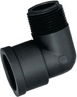 Green Leaf SE114P Street Pipe Elbow, 1-1/4 in, MPT x FPT, 90 deg Angle, Polypropylene
