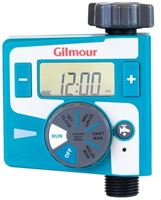 Gilmour 830134-1001 Electronic Single Watering Timer, 1-Zone, 24, 48, 72 hr Time Setting, 1 to 360 min Cycle