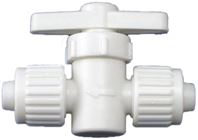 Flair-It 16880 Stop Valve, 1/2 in Connection, PEX, Plastic Body