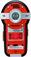 Black+Decker Bulls Eye Series BDL190S Auto Leveling Laser with Stud Sensor, 100 ft, 1-1/8 in Accuracy, 2-Beam
