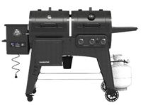 PIT BOSS PBCBG123010529 Pellet Grill, 40,000 Btu, 1200 sq-in Primary Cooking Surface, Steel Body, Black