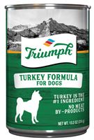 Triumph 6600201 Dog Food, Turkey Flavor, 14 oz Can
