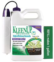 Bonide KleenUp he 7591 Weed and Grass Killer Ready-to-Use, Liquid, Off-White/Yellow, 1 gal, Pack of 3