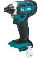 Makita XDT11Z Impact Driver, Tool Only, 18 V, 1/4 in Drive, Hex Drive, 0 to 3500 ipm, 0 to 2900 rpm Speed