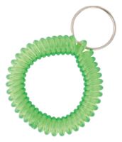 Vulcan CX013 Wrist Key Holder, Key Ring Ring, 7/8 in Dia Ring, EVA Case, Blue/Green/Red, Pack of 60