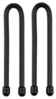 Gear Tie GT6-2PK-01 Twist Tie, Rubber, Black