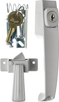 Wright Products VK333X3 Pushbutton Latch, 3/4 to 1-1/4 in Thick Door, For: Out-Swinging Wood/Metal Screen, Storm Doors