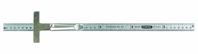 General 301/1 Precision Measuring Ruler, SAE Graduation, Stainless Steel, Black, 1/4 in W