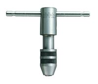 General 161R Tap Wrench, 3-1/2 in L, Steel, T-Shaped Handle