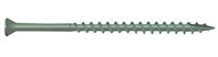 Camo 0346100 Deck Screw, #7 Thread, 1-5/8 in L, Trim Head, Star Drive, Type 17 Slash Point, Carbon Steel, ProTech-Coated, 100/PK