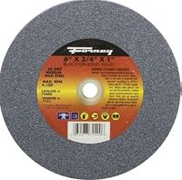 Forney 72400 Bench Grinding Wheel, 6 in Dia, 1 in Arbor, 60 Grit, Medium, Aluminum Oxide Abrasive