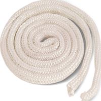 Imperial GA0155 Gasket Rope, 6 ft L, 1/2 in W, Fiberglass