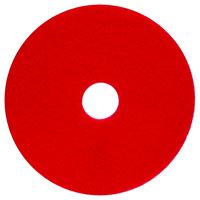 North American Paper 422114 Light Buffing Pad, Red, Pack of 5