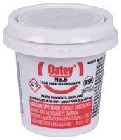 Oatey 30013 Flux, 4 oz, Paste, Yellow