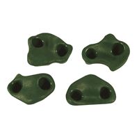 Playstar PS 7831 Climbing Rock Kit, Standard, Plastic, Green, For: 3/4 in Thick Lumber