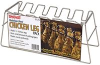 Bayou Classic 0770 Chicken Leg Rack, Stainless Steel, Pack of 4