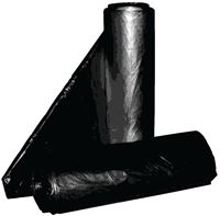 ALUF Plastics RCT-45 Royal Crown Top Liner, 40 x 46 in, 45 gal, Metalocene Blend, Black