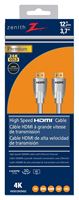 Zenith VH3012HDHS2 HDMI Cable with Ethernet, Black Sheath