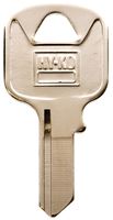 Hy-Ko 11010AB15 Key Blank, Brass, Nickel, For: Abus Cabinet, House Locks and Padlocks, Pack of 10
