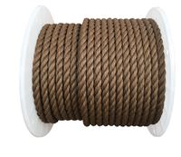 Koch 5011645 Rope, 1/2 in Dia, 200 ft L, 1/2 in, 420 lb Working Load, Polypropylene, Tan