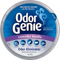 Odor Genie FG69LV Odor Eliminator, 8 oz, Solid, Lavender Vanilla