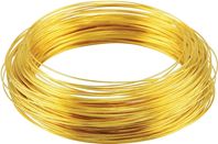 Hillman 50154 Utility Wire, 75 ft L, 28, Brass