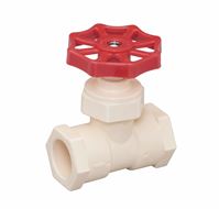 B & K 105-223 Stop Valve, 1/2 in Connection, Solvent Weld, 100 psi Pressure, CPVC Body