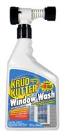 Krud Kutter WW32H4 Window Wash, 32 oz, Bottle, Liquid, Mild