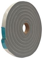 Frost King COLORmaxx Series V734H Weather Seal, 3/4 in W, 10 ft L, 1/2 in Thick, Vinyl Foam, Gray