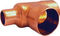 Elkhart Products 111R Series 32790 Reducing Pipe Tee, 3/4 x 1/2 x 3/4 in, Sweat, Copper