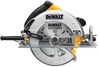 DeWALT DWE575SB Circular Saw, 15 A, 7-1/4 in Dia Blade, 5/8 in Arbor, 2 in at 45 deg, 2.55 in at 90 deg D Cutting