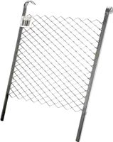 ProSource CW921 Paint Bucket Grid, 13 in L, 10 in W, Galvanized